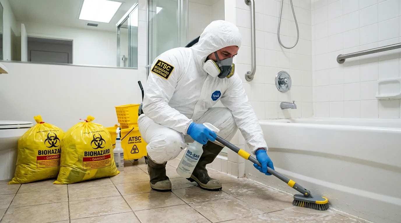 Decontamination equipment deployed for Blood Cleanup in Turner